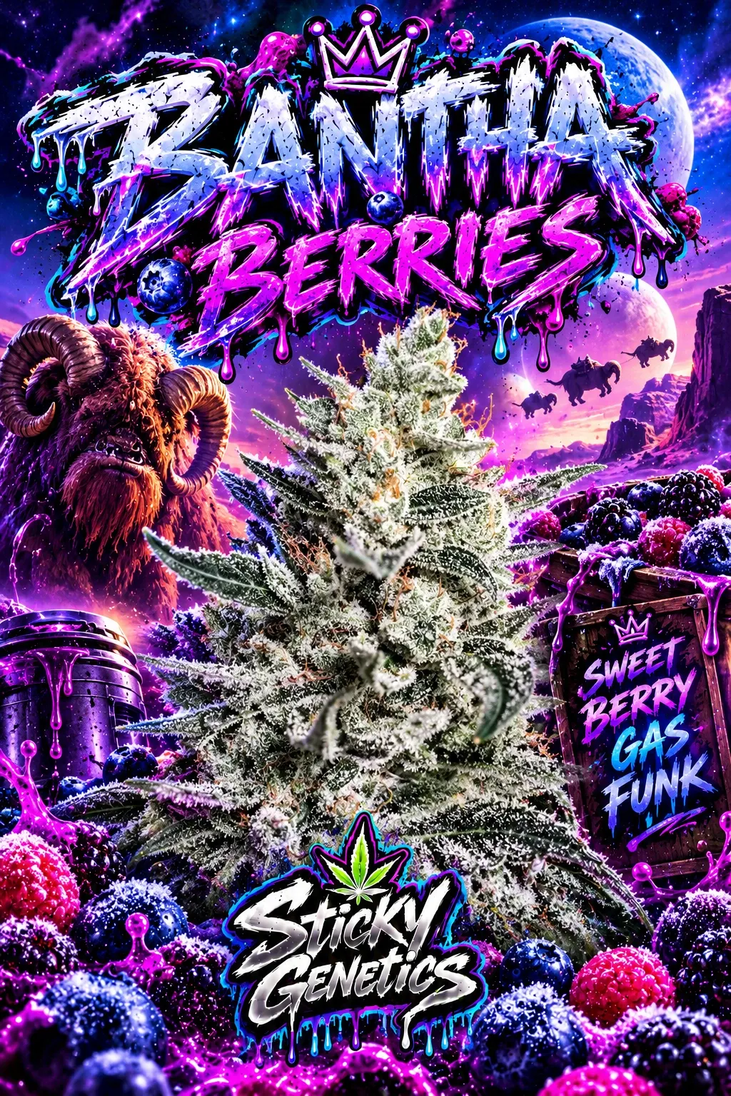Bantha Berries (3pk (Donkeybutter))